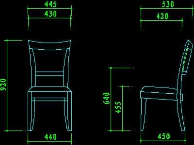 椅子家具图块素材21--cad图块素材--设计下载网-cad
